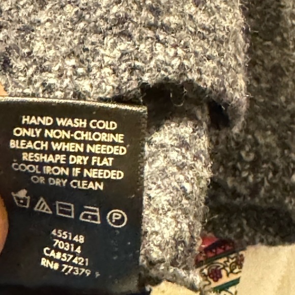 Ann Taylor Wool Sweater Jacket size Small - Picture 7 of 9